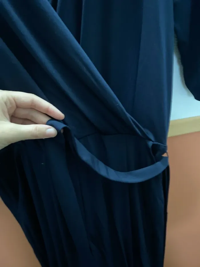Combinaison pantalon bleue marine - photo numéro 3