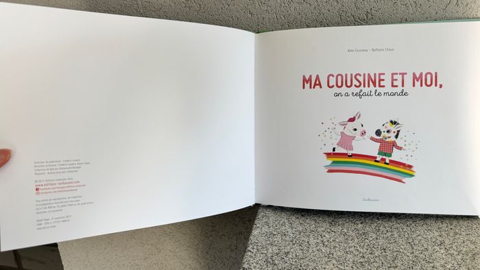 livre Ma cousine et moi on a refait le monde - photo numéro 3