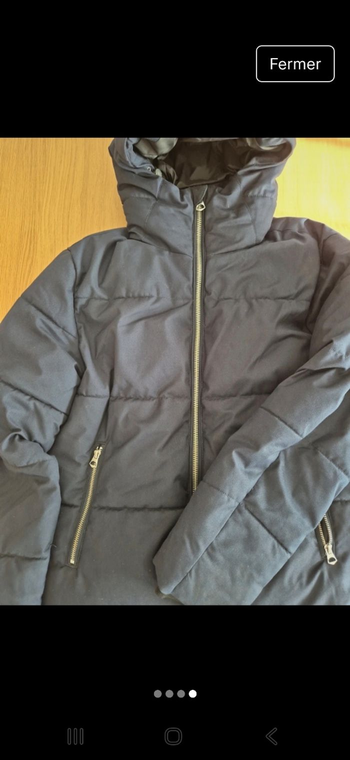 Doudoune Celio bleu marine - photo numéro 2