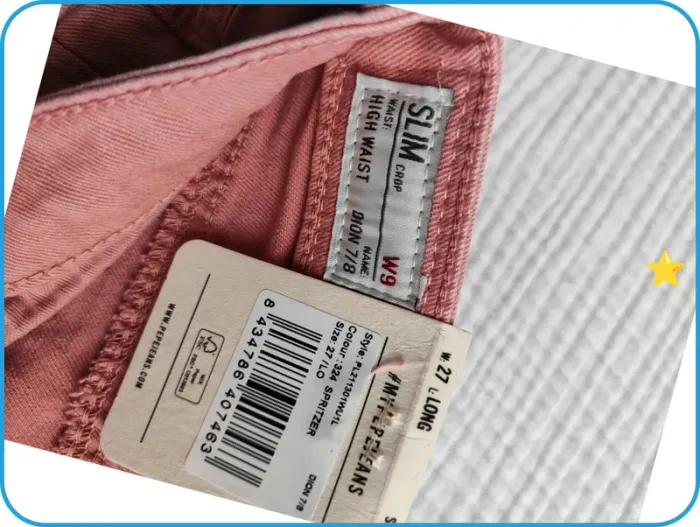 Jeans" Pepe jeans" femme rose - photo numéro 4