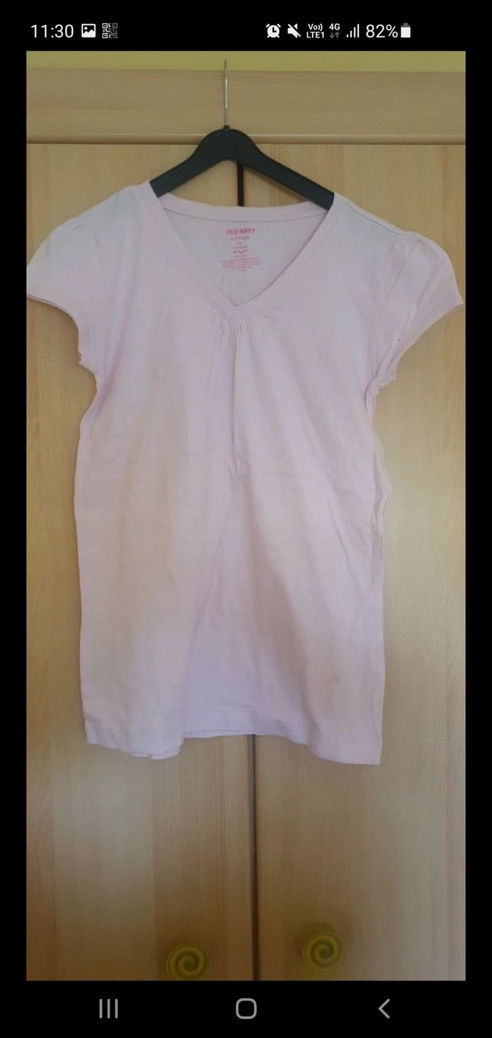 Tee-shirt rose 14 ans.