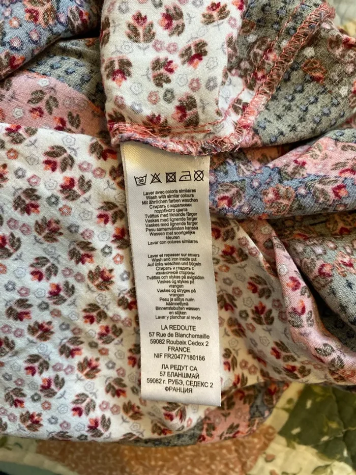 Robe courte à fleurs La Redoute - photo numéro 8