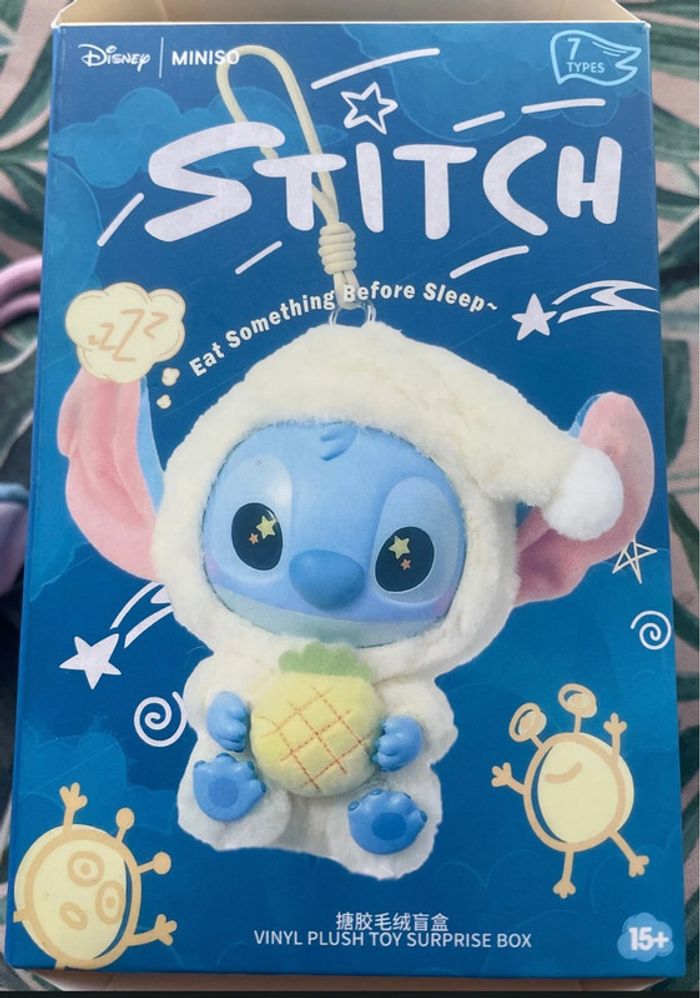 Labubu Stitch bleu neuf Disney Miniso - photo numéro 5