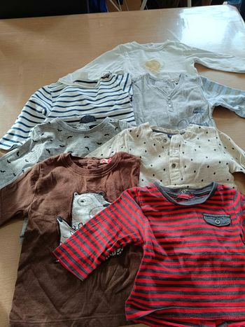 Lot tee shirt 3 mois