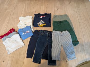 Lots de vêtements garçon 18 mois 