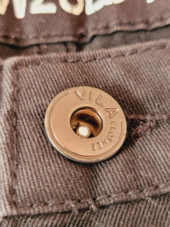 Jeans noir Vila Clothes taille S 36 - photo numéro 4