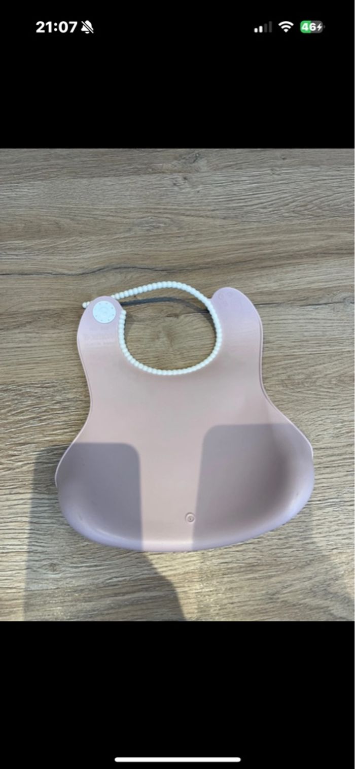 Bavoir en plastique lavable - photo numéro 2