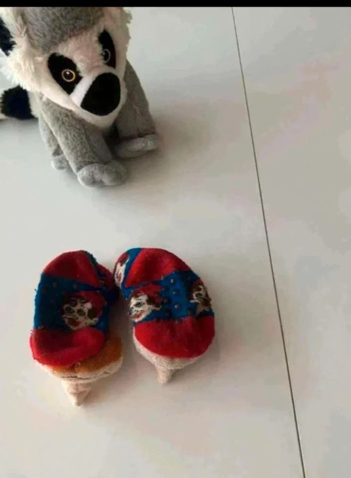 Petit  chausson  anti  dérapant  Pinocchio - photo numéro 2