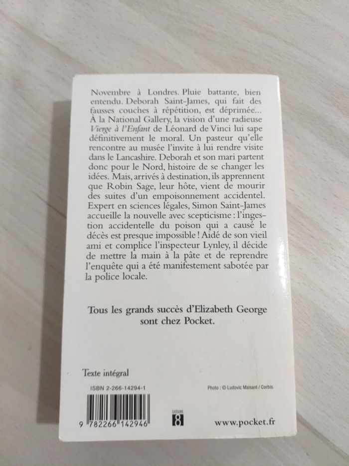 Livre poche Mal d'enfant policier George - photo numéro 7