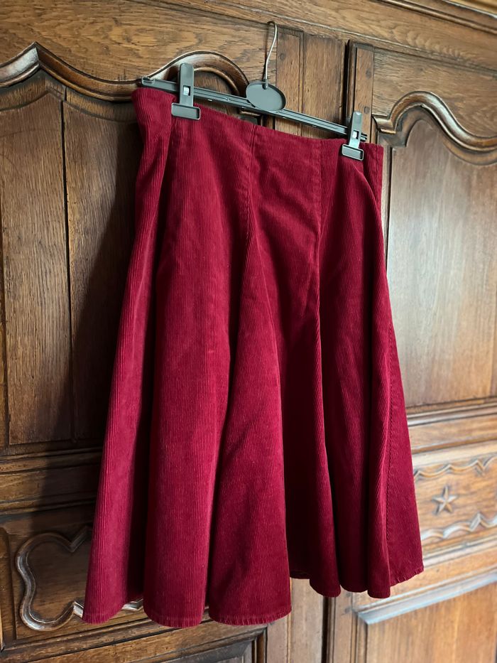 Exceptionnel tailleur velours 42/44 - photo numéro 6