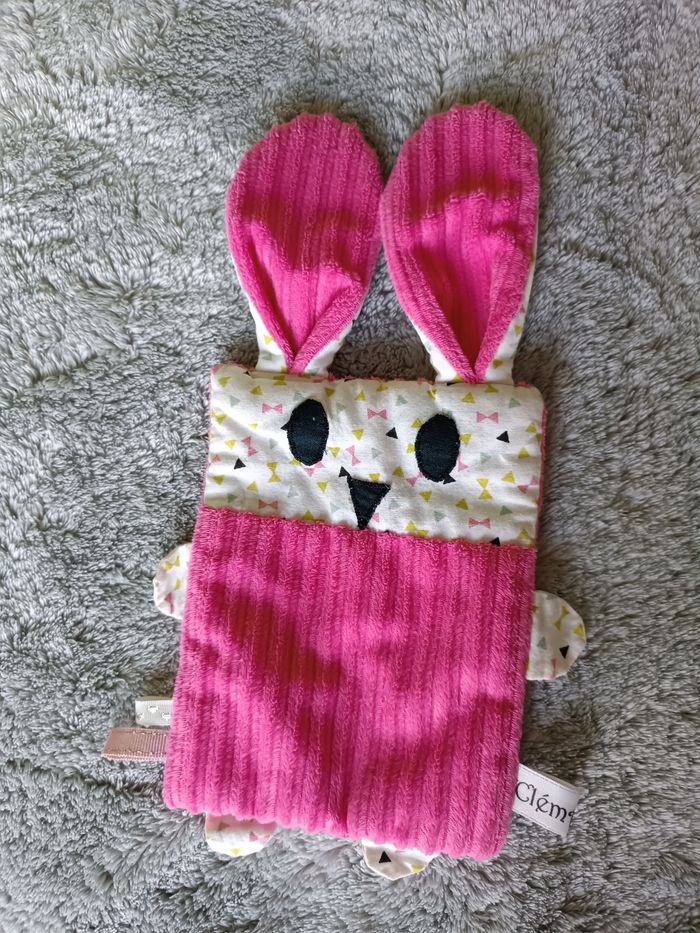 Doudou lapin fait main – Modèle unique - photo numéro 2