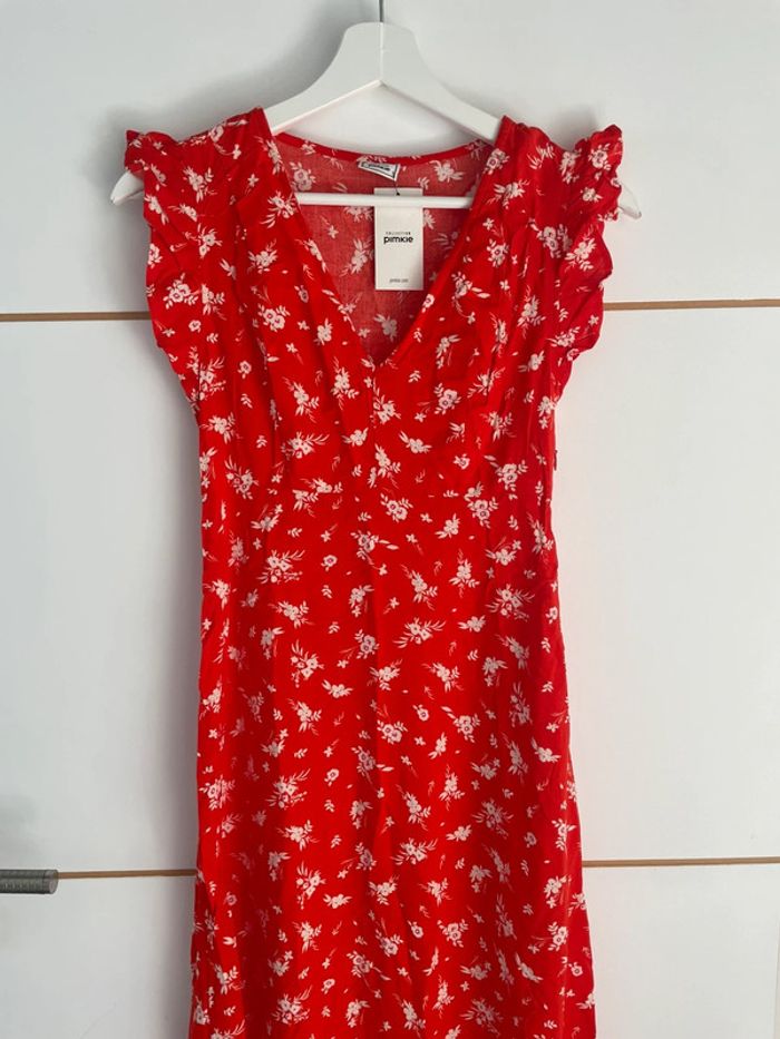 Robe longue fleurie 32 Pimkie