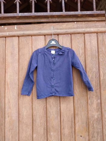 Gilet bébé  fille  2  ans palomino