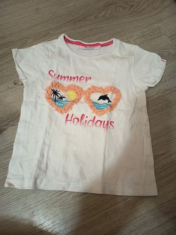 Tee shirt manche courte 4 ans
