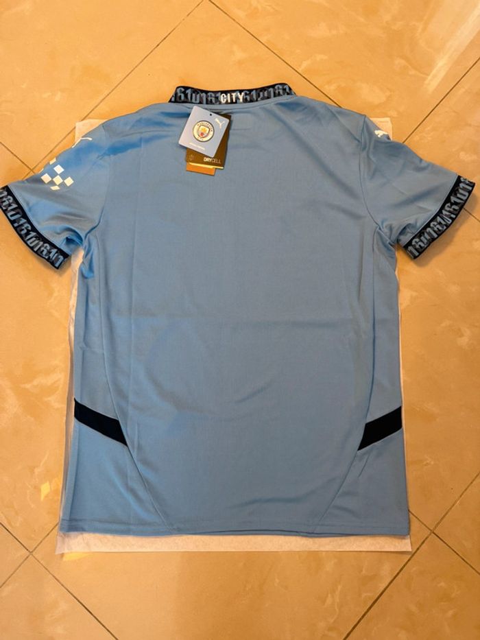 Maillot de foot Puma équipe Manchester City 2024 / 2025taille 15/16 ans authentique neuf - photo numéro 12