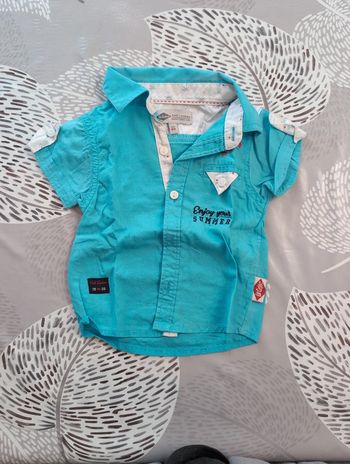 Chemise garçon 6 mois