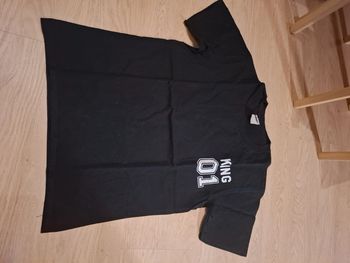 Tshirt king homme noir sans manche