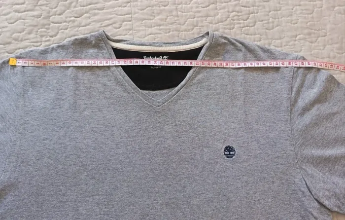 T-shirt gris Timberland homme taille L - photo numéro 7
