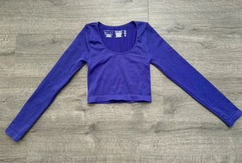 Crop top sport violet XS Primark