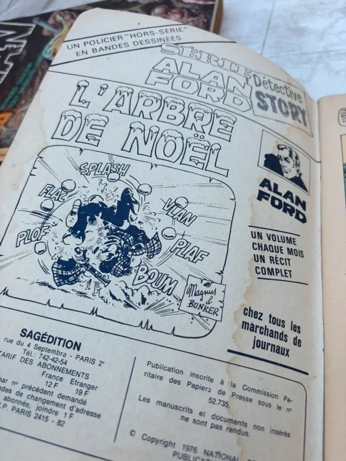 Bande dessinée Batman – Sagedition – Décembre-Janvier 1976 (N°5) - photo numéro 2