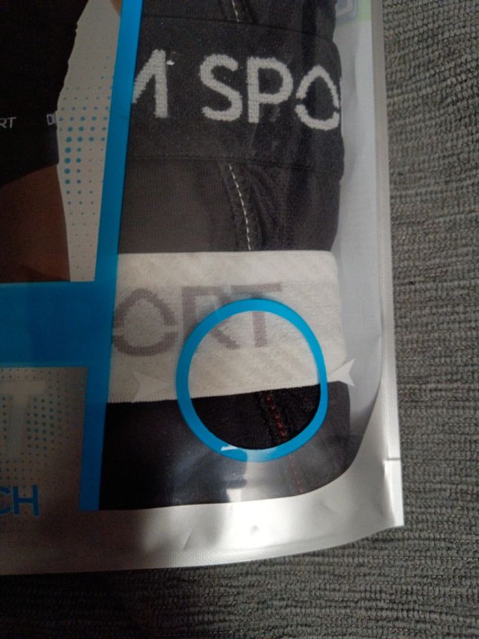 3 slips dim sport en coton stretch maintien renforcé taille s - photo numéro 3