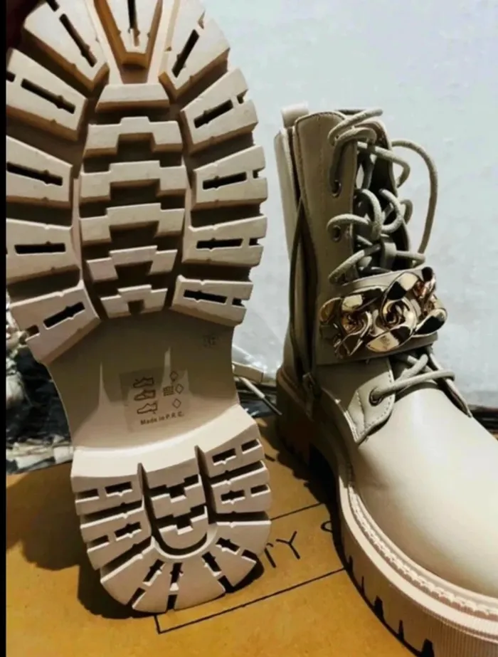 🥿 Bottines beiges Merry Scott – Taille 38 - photo numéro 4
