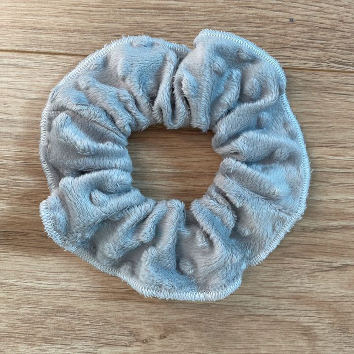 chouchou scrunchie gris clair - photo numéro 2