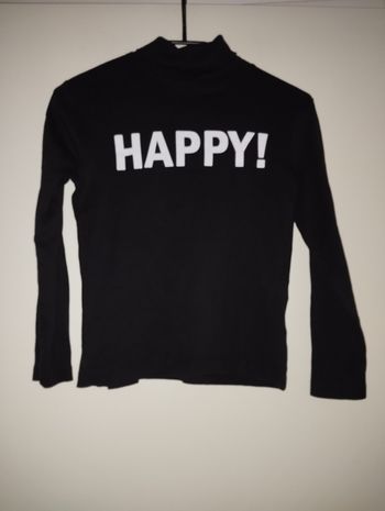 Sous pull Kiabi happy angry taille 10 ans