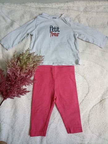 T-shirt manches longues et legging