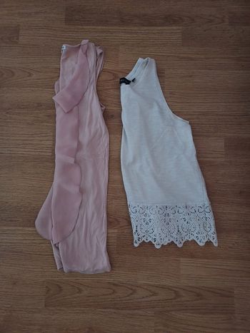 lot débardeurs femme 36
