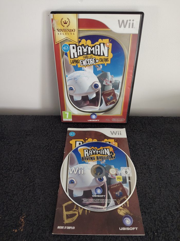 Rayman et les lapins encore plus crétins wii