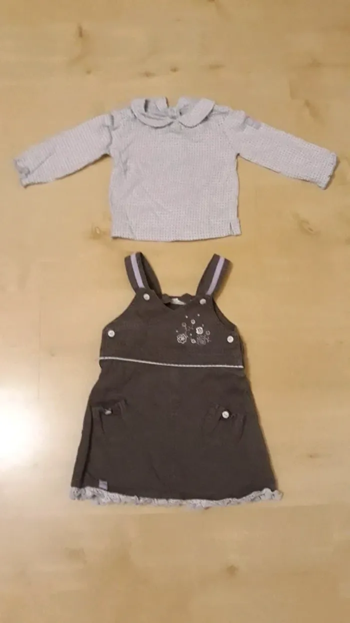 Lot de 2 robes 12 mois - photo numéro 7