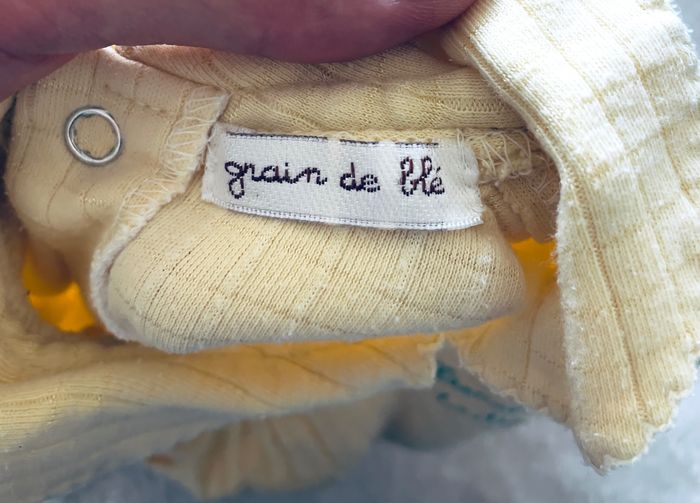 pyjama coton léger « grain de blé » T3 mois - photo numéro 2