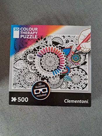 Puzzle à colorier  Clementoni
