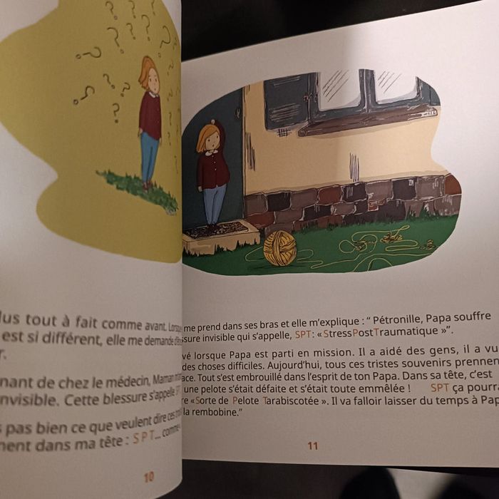 Livre "Un retour pas comme les autres" Syndrome post traumatique - photo numéro 3