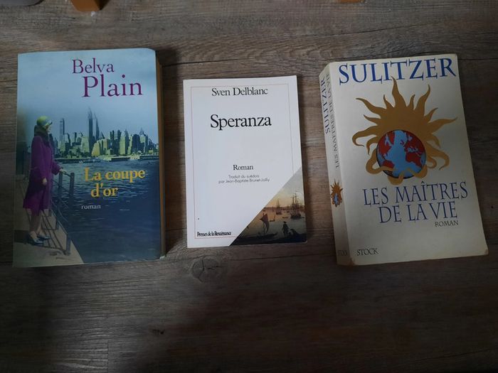 Lot de 3 livres - Romans