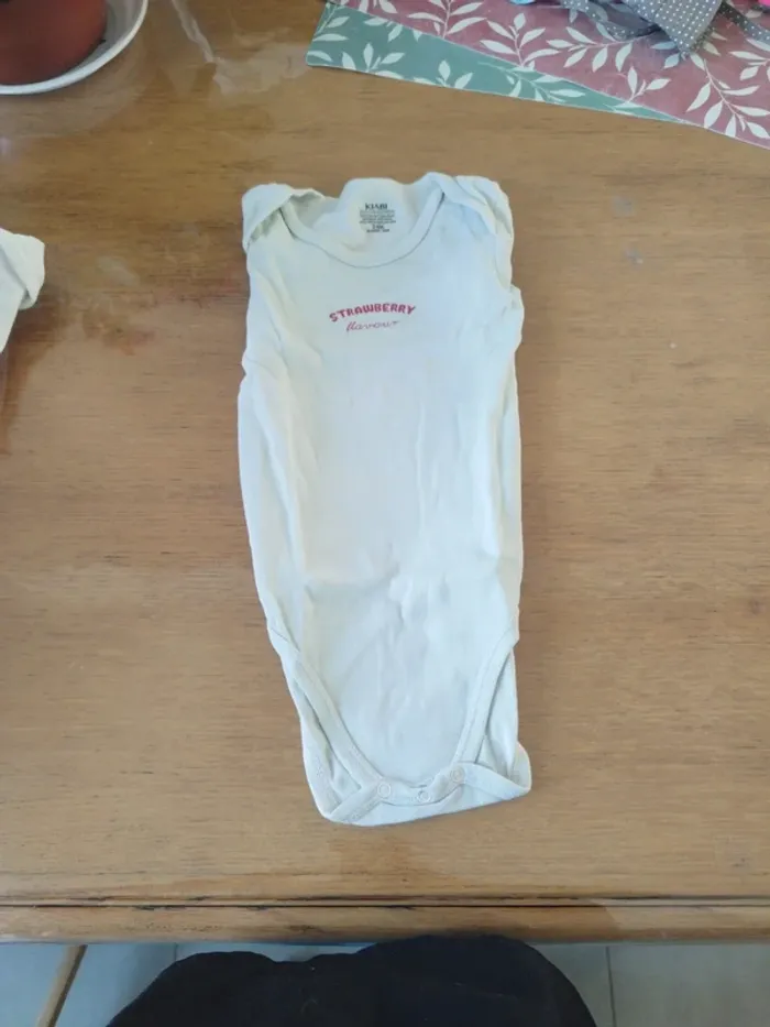 6 bodies manches courtes 24 mois - photo numéro 4