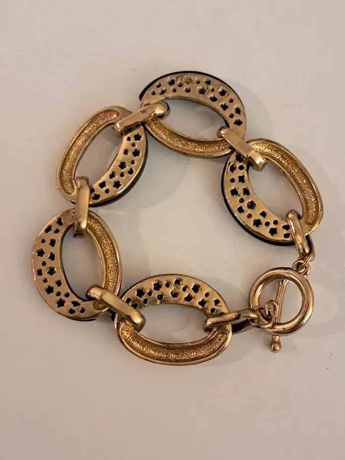Bracelet vintage gros maillons - photo numéro 5