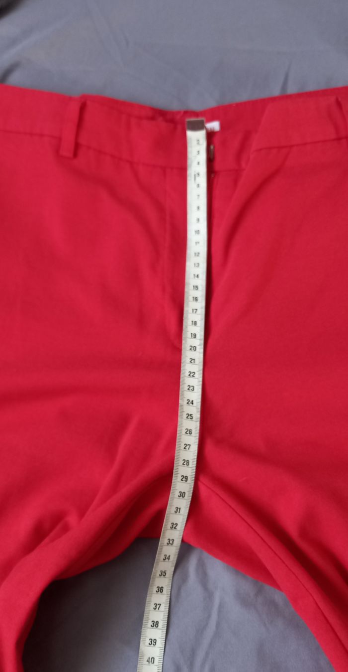 Pantalon rouge Camaieu - photo numéro 10