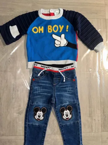 Ensemble jeans et pull