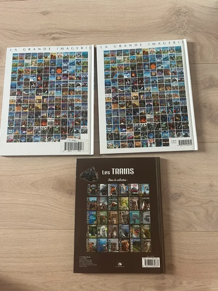 3 livres La grande imagerie Les trains et Les pilotes - photo numéro 2