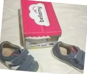 Chaussures baskets bébé garçon Bellamy T 26 bleu à scratch