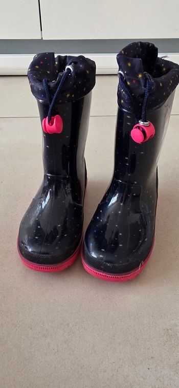 Petite botte de pluie licorne