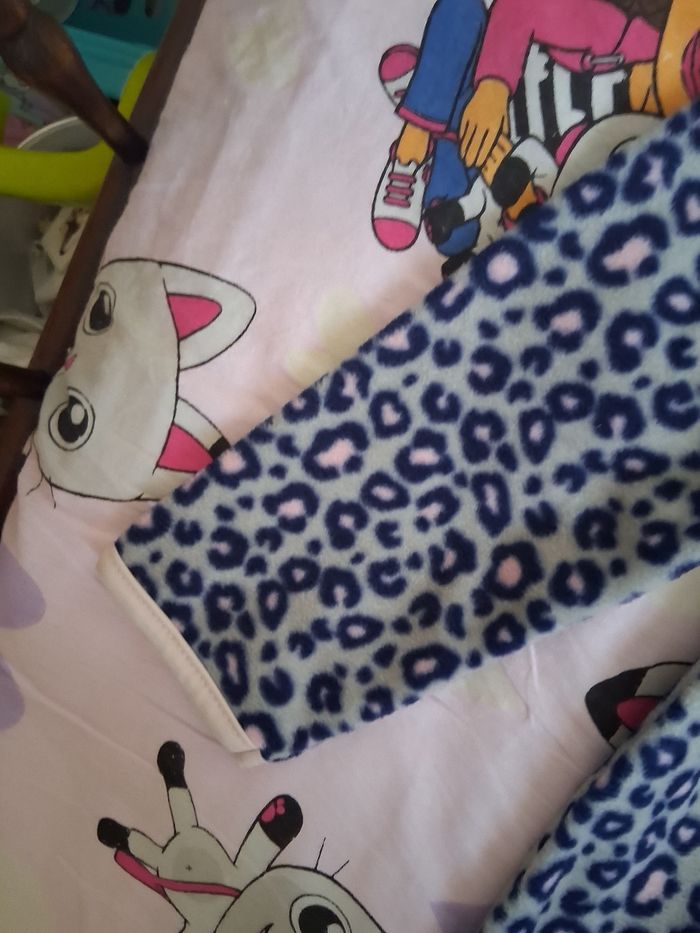 Gilet polaire gris et bleu 6 ans - photo numéro 8