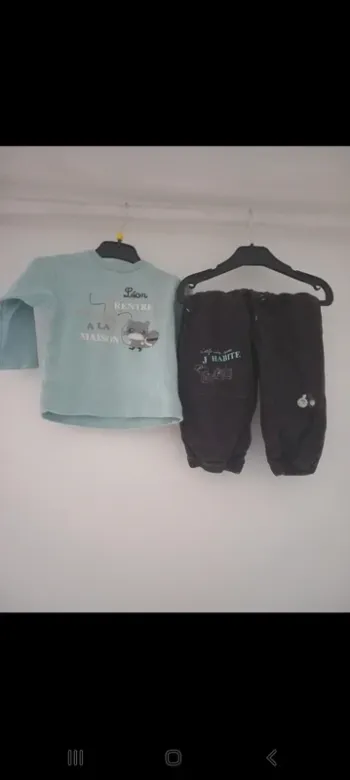 Gros lot vêtements bébé taille 12mois