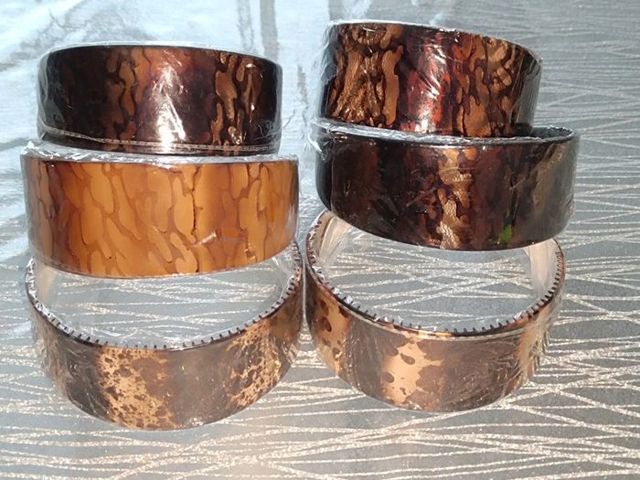 Lot de 6 serres-têtes🤎Neuf🤎Motif serpent