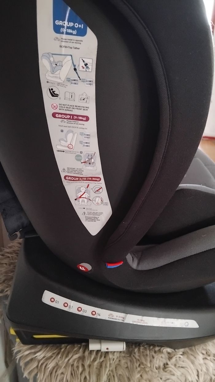 Siège auto Reeclo (naissance --->12ans) - photo numéro 8