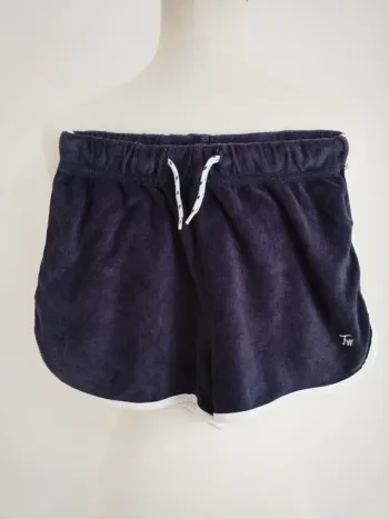 Short bleu marine en éponge TAO twenns taille XXS/14 ans