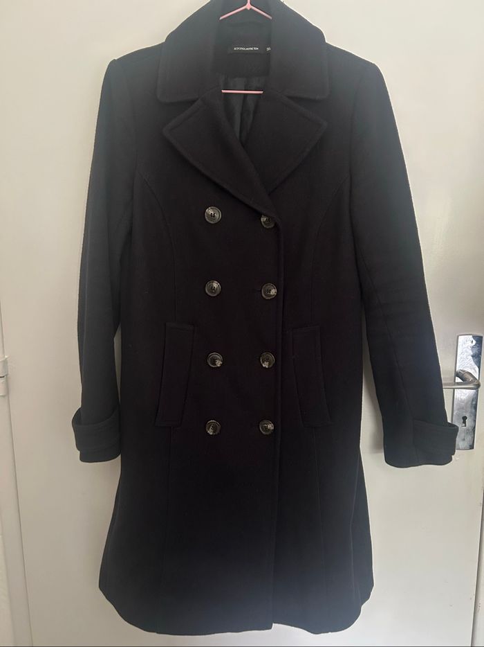 Manteau femme long Monoprix Taille 36 élégant - photo numéro 2