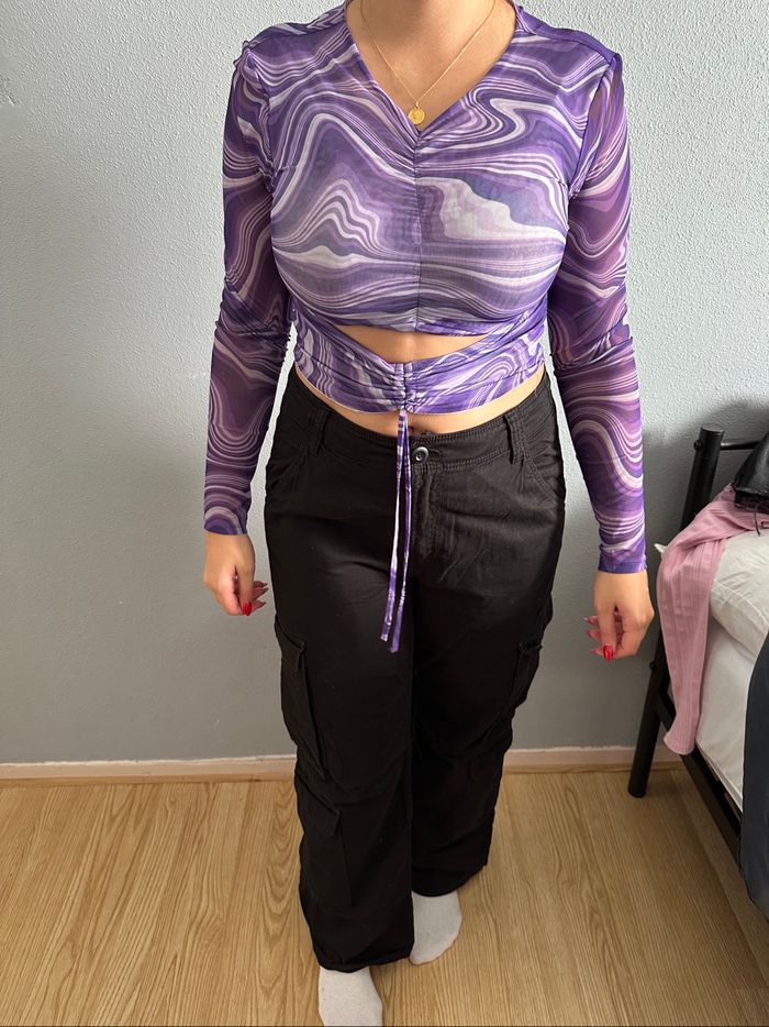 Haut violet - photo numéro 3